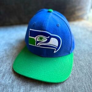 Throwback Adjustable Seahawks Hat by ‘47
